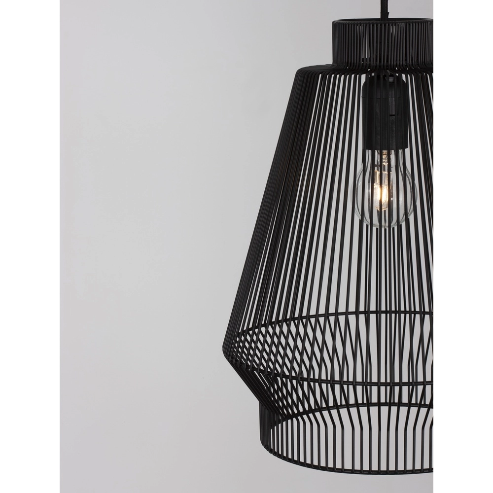 Suspension Bohème Bredo Ø 27,5cm noir Lyora 5212017438898