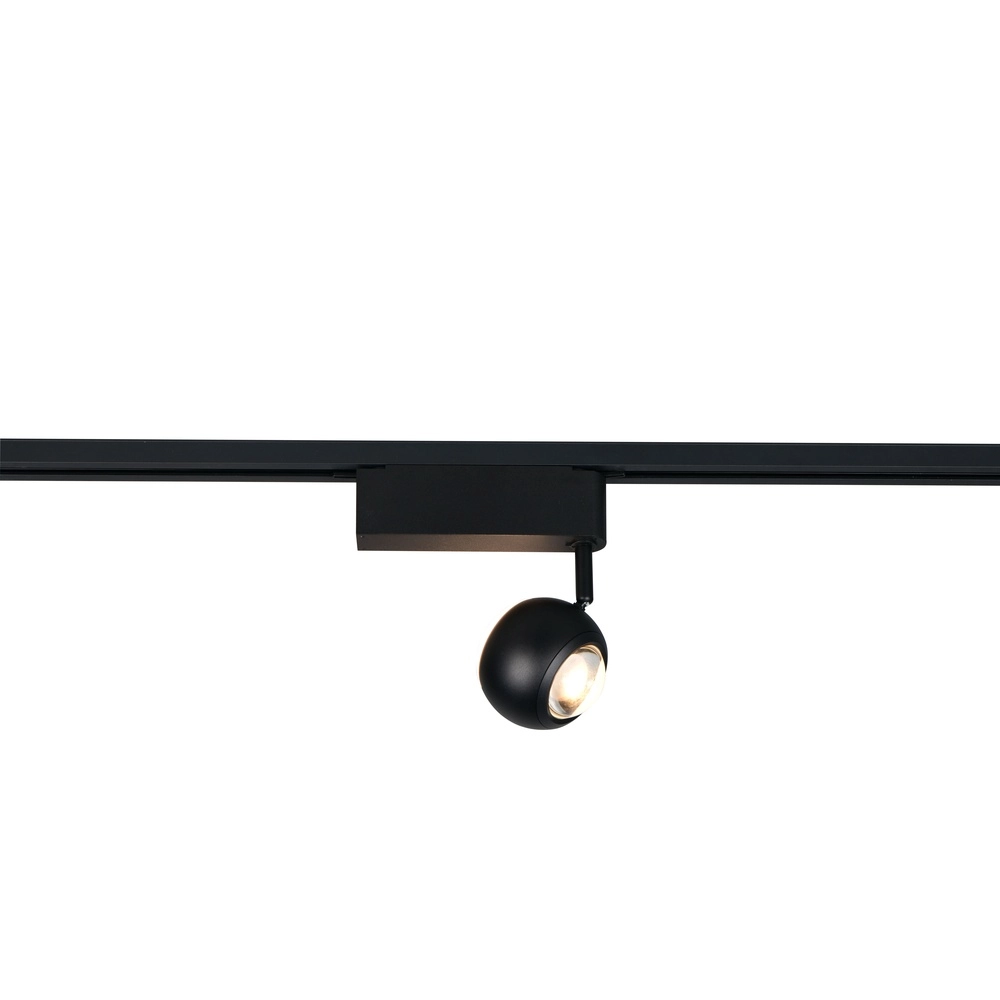 Spot ferroviaire Hamlet Noir 2 phases Trio 4017807662900