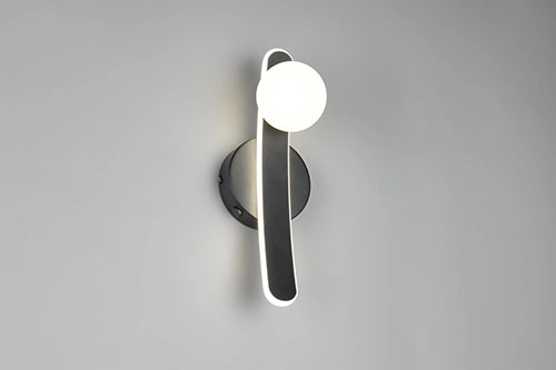 Lampe murale Napoli Noir