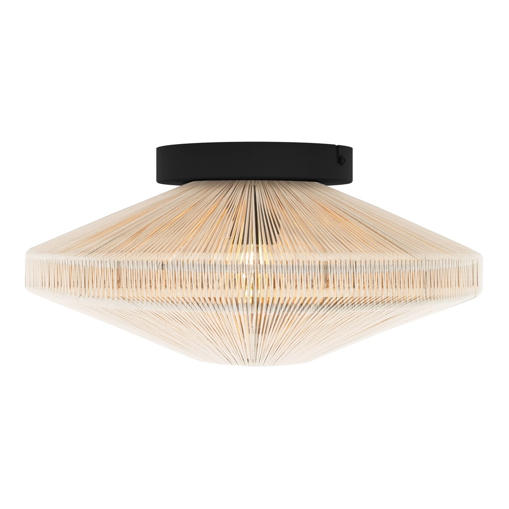 Lampe de plafond en corde Midsumer Ø 38cm