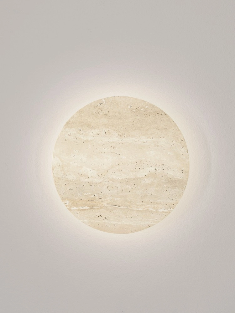 Lampe murale élégante Viano brun sable Lyora 5212017491381