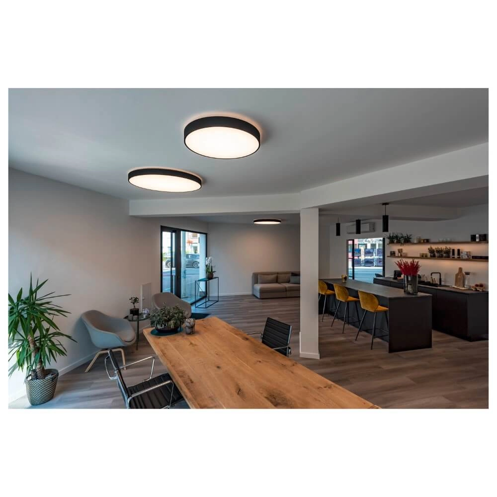 Plafonnier / Lampe suspendue Medo Pro 90 noir - CCT - 80g - Ø 90cm SLV 4024163276771