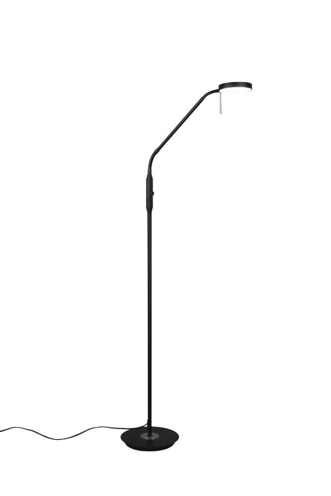 Lampadaire Monza 145cm noir Trio 4017807506099