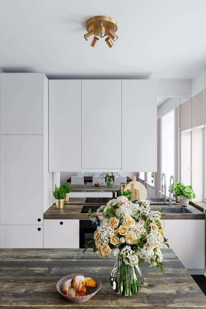 Plafonnier Correct doré à 5 lumières By Rydéns 7391741007339