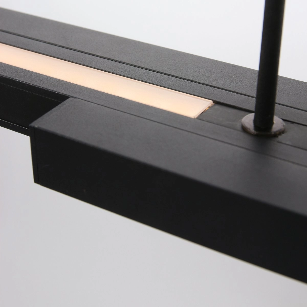 Lampe à suspension LED Zelena Motion réglable 80cm noir Steinhauer 8712746122770