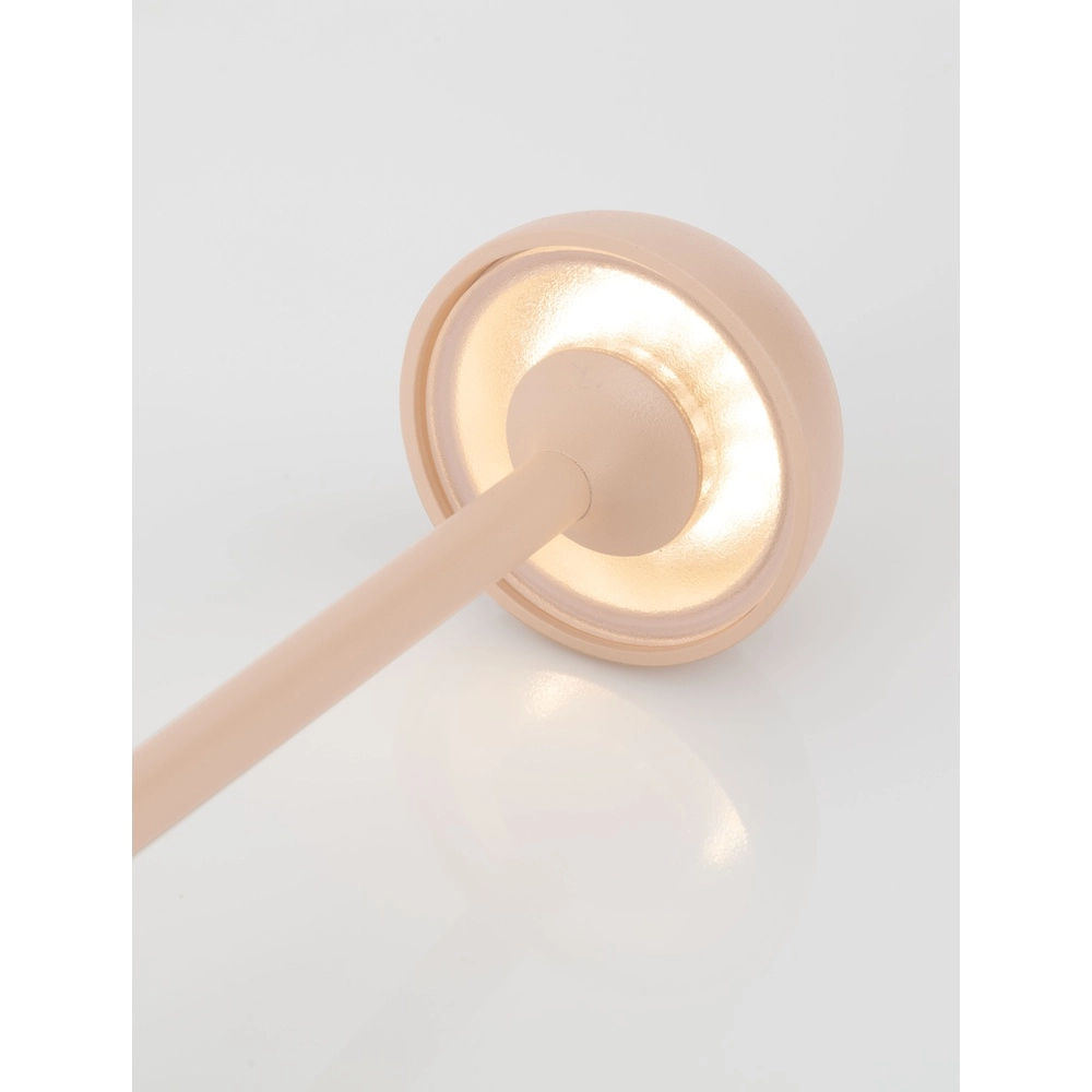 Lampe de table Dalt brun sable rechargeable par USB Lyora 5212017477064