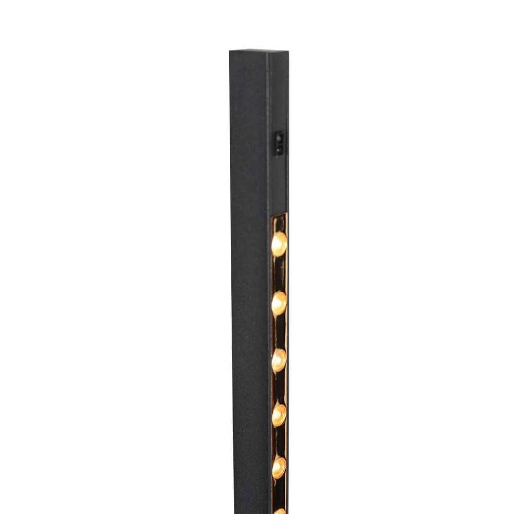 Lampadaire élégant Luzhaz noir Steinhauer 8712746176605