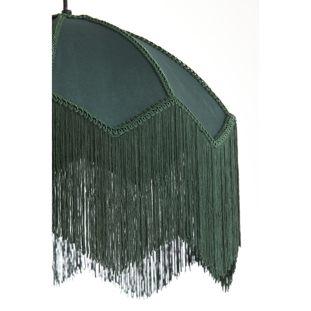 Lampe suspendue Malacia Ø 40cm - vert velouté Light & Living 8717807759261