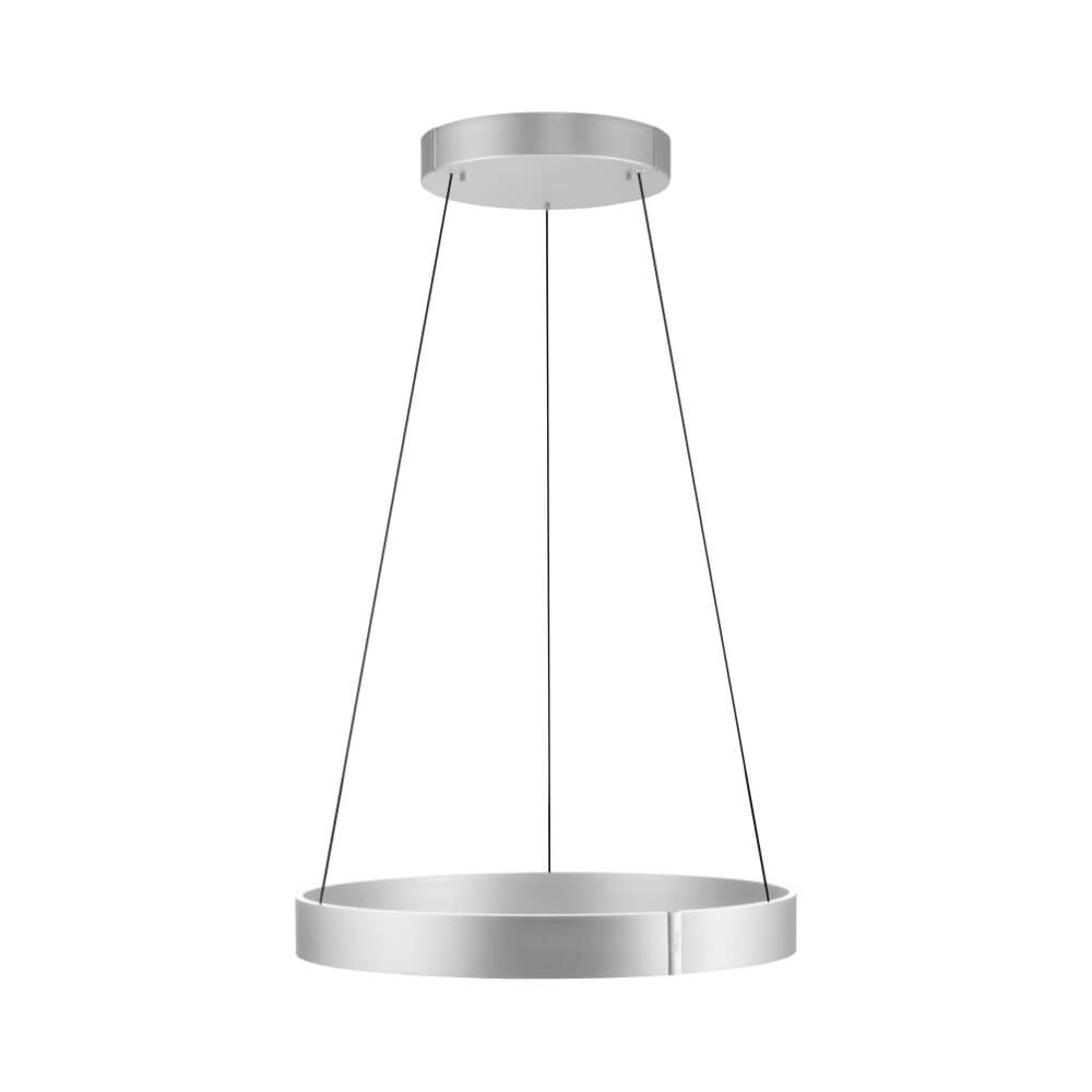 Lampe suspendue ronde Pure E-Clipse aluminium Ø 70cm Paul Neuhaus 4012248372364