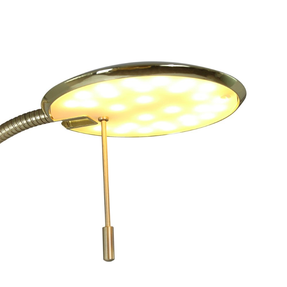 Lampadaire LED Zenith Led 118 cm d'or Steinhauer 8712746113686