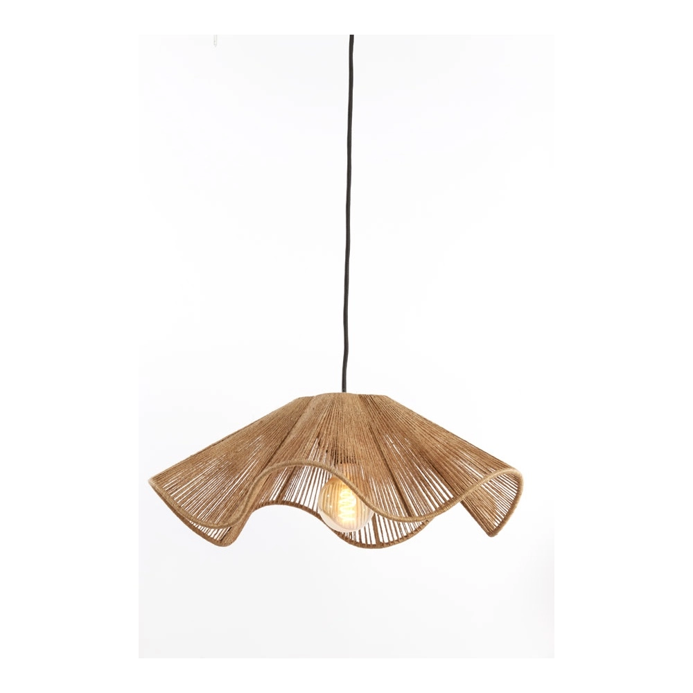 Lampe pendante en rotin Fodara Ø 48 cm marron Light & Living 8717807702083