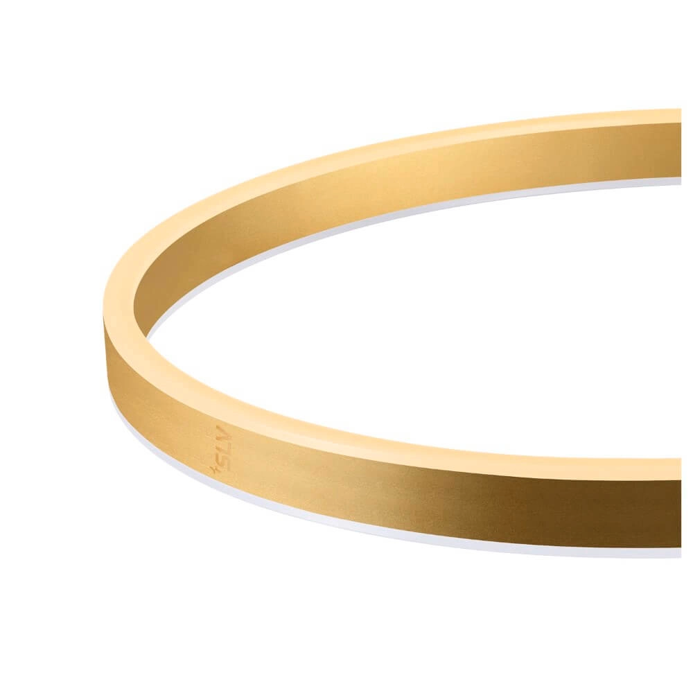 Lampe à arc LED One Noir avec or - 232cm SLV 4024163265560