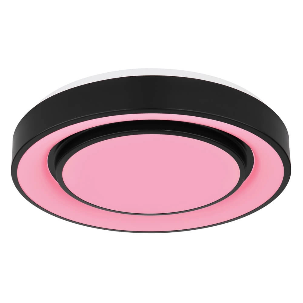 Plafonnier Sully noir Ø 38cm Globo 9007371421954