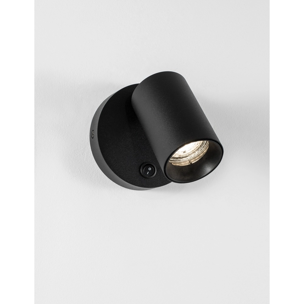 Spot mural Net Rond Noir Lyora 5212017422927