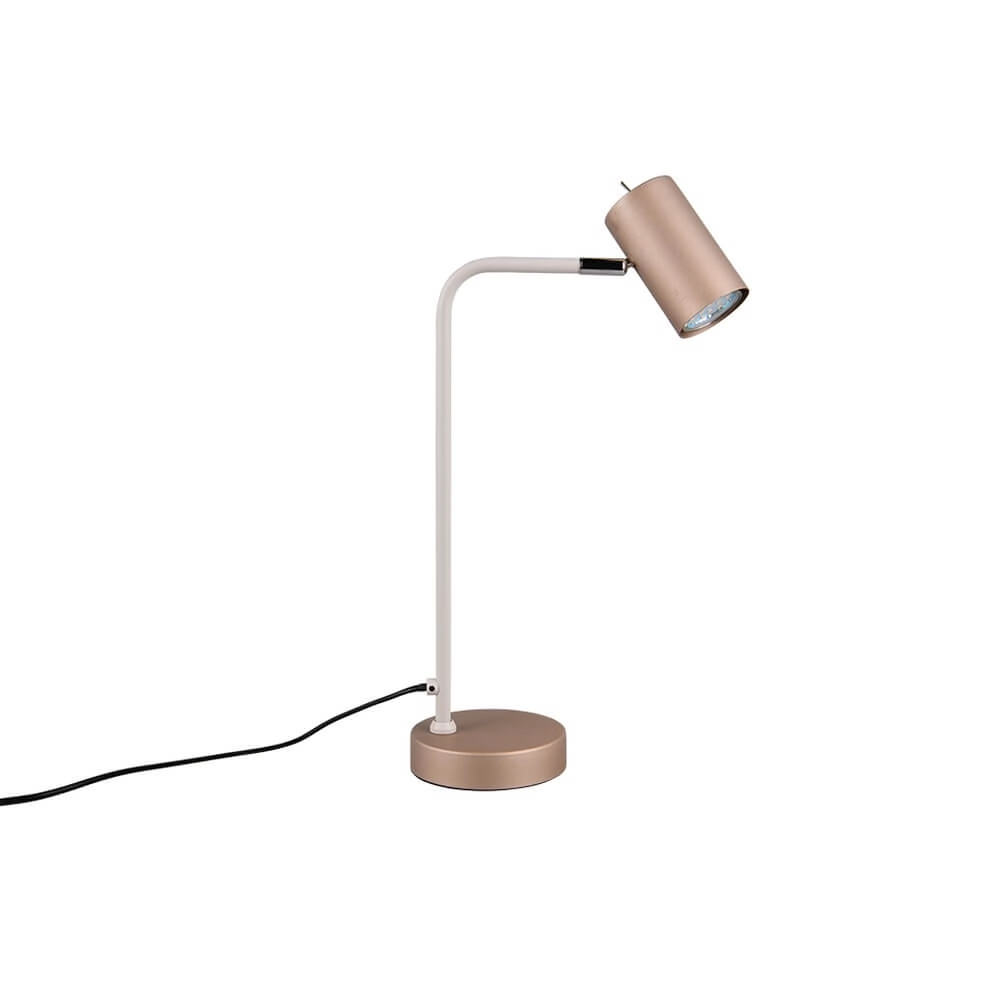 Lampe de table design Marley brun café Trio 4017807634013