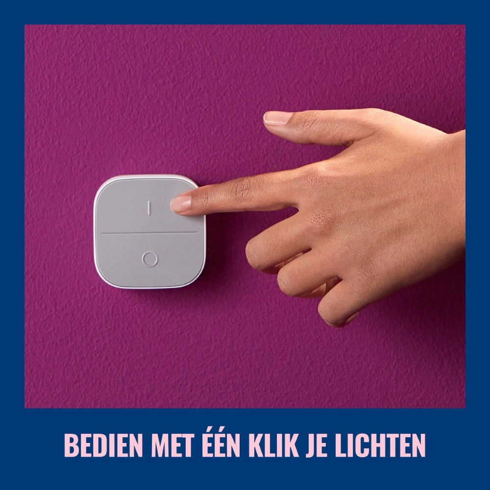 Commutateur sans fil Portable Button WiZ 8719514554795