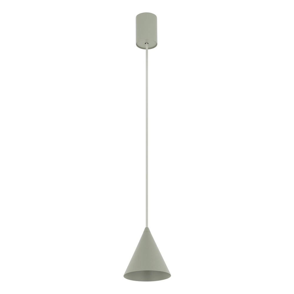 Lampe pendante de conception Zenith vert sauge Ø 11cm