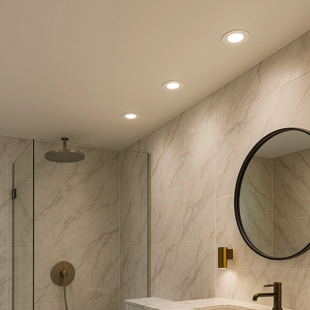 Spot encastrable blanc EvoFire GU10 - rond Lyora 5055788228325