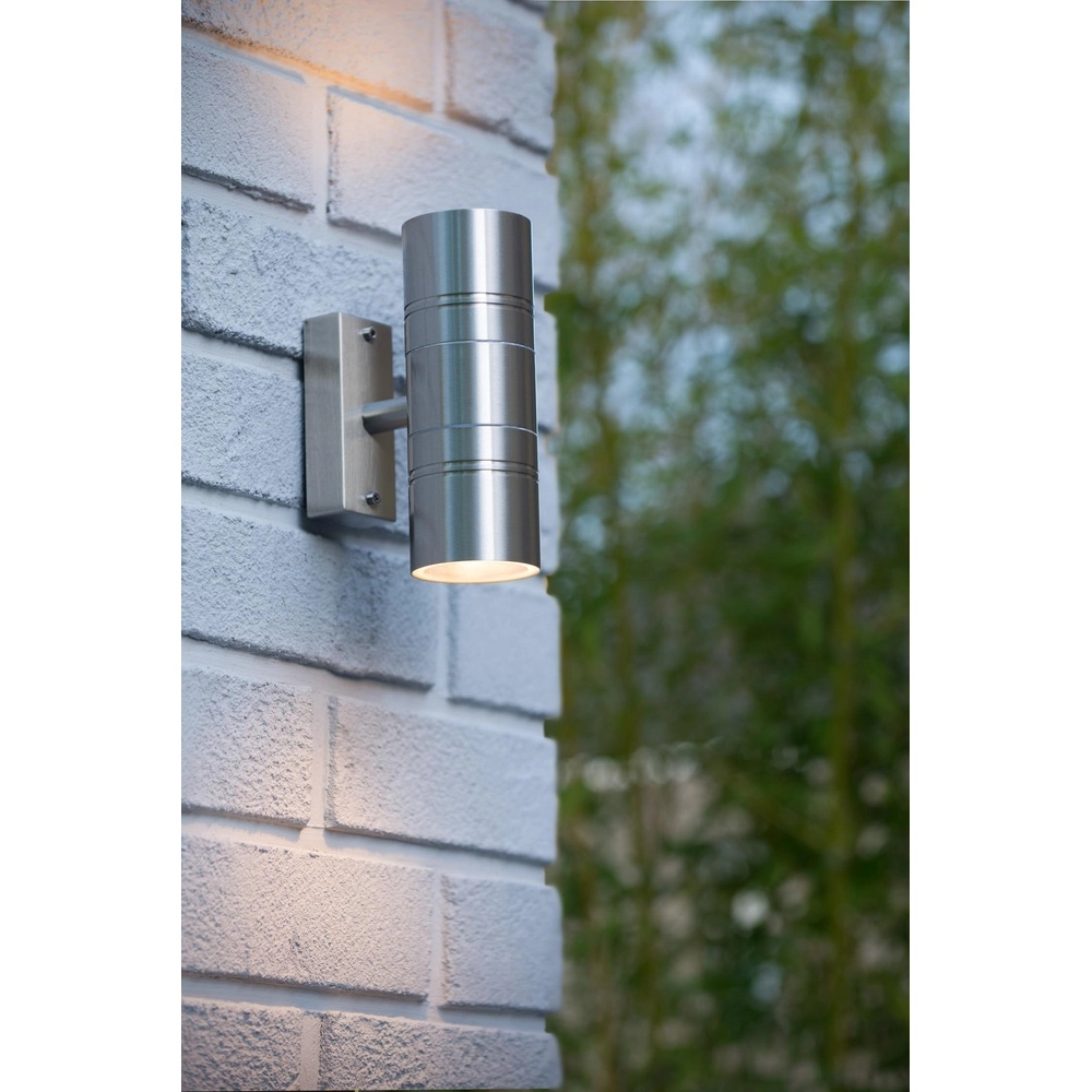 Projecteur mural Arne-Led Chrome haut et bas