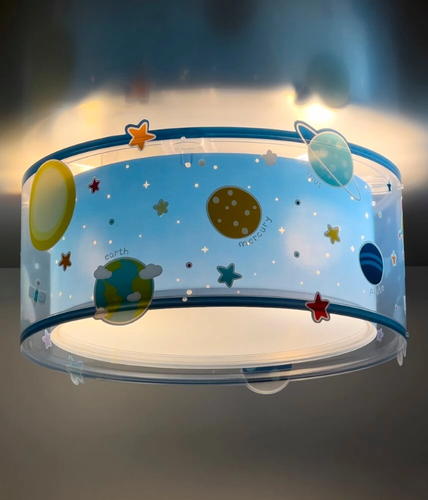 Plafonnier chambre d'enfant Planets Ø 33 cm Dalber 8420406001593