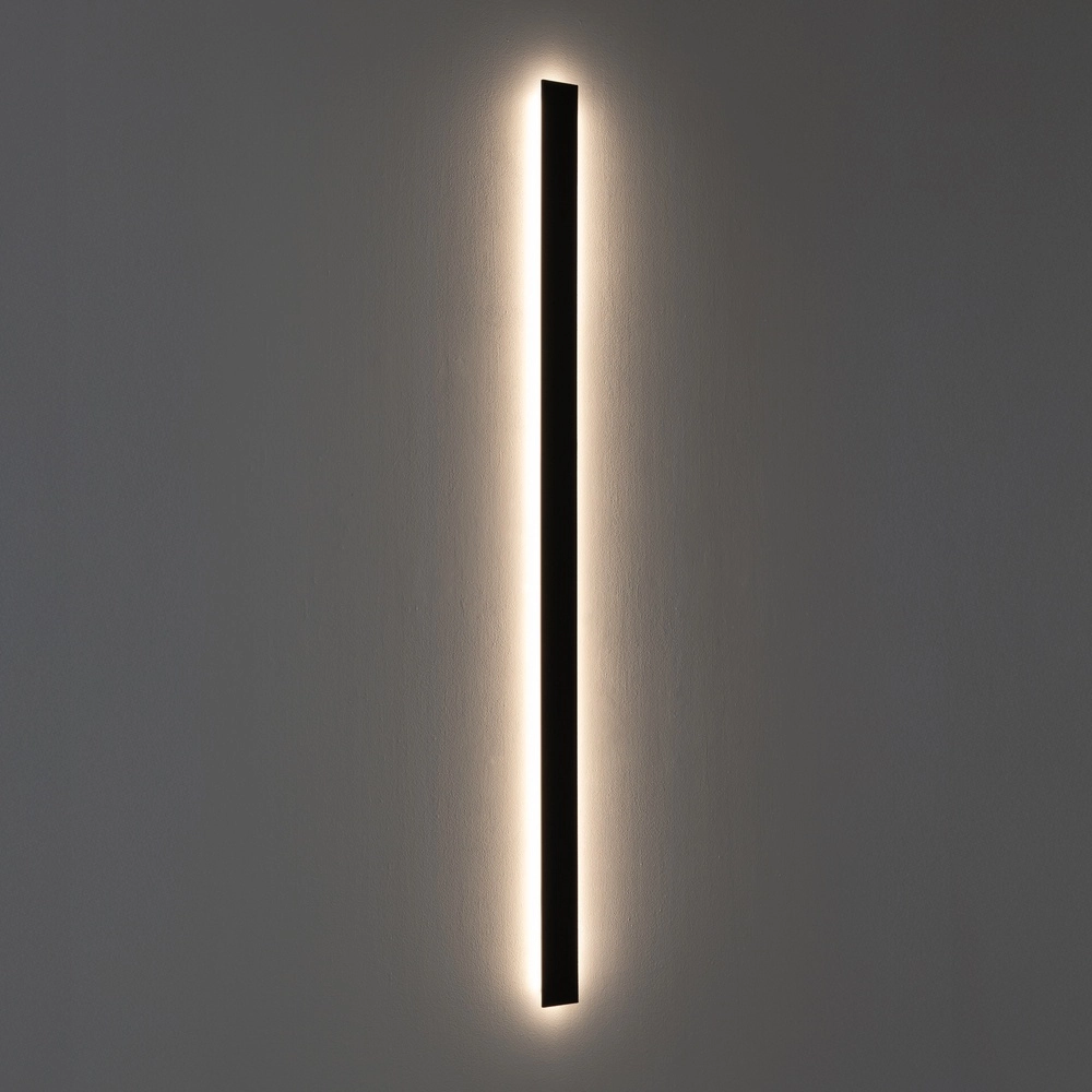 Lampe murale moderne Comma Led noir 160 cm Lyora 5903139118781