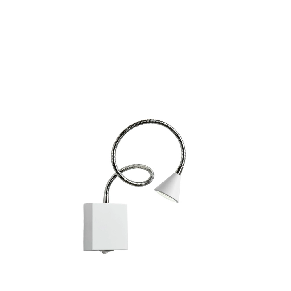 Lampe de lecture pour le lit Buddy 4000K blanc Lucide 5411212185549