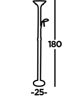 Lampe de lecture au sol Mother & Child Searchlight 5053423190327