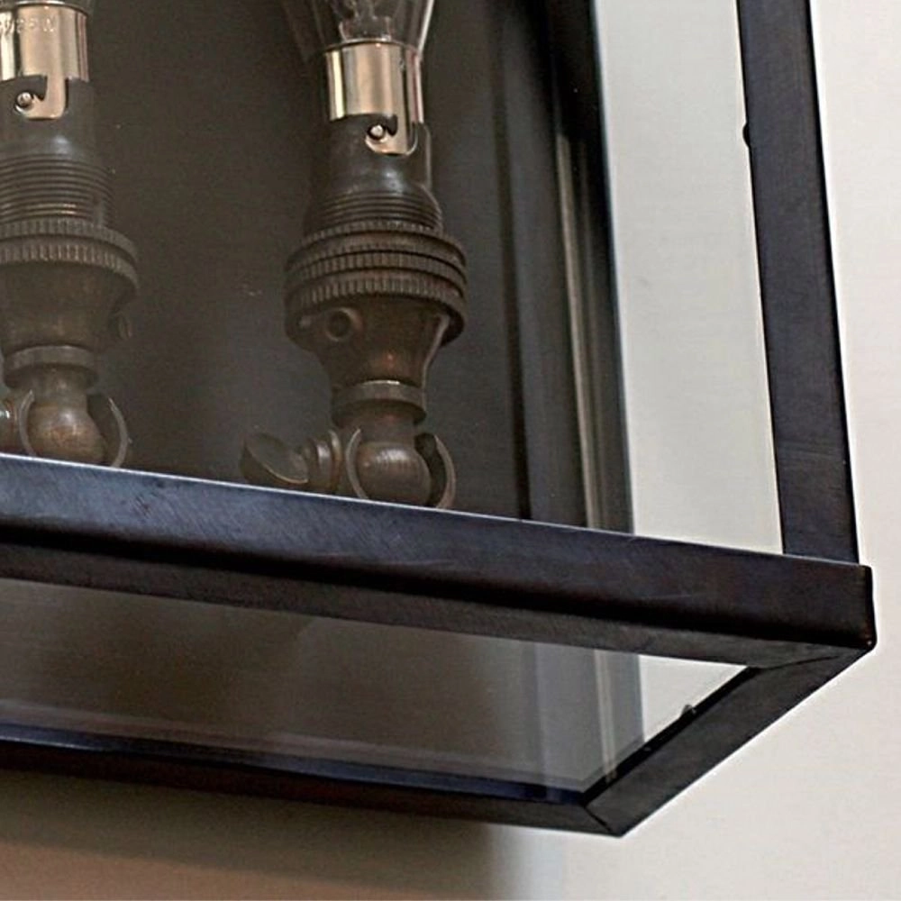 Lampe d'extérieur rurale Vitrine 2L 15 cm Authentage 8716803505247