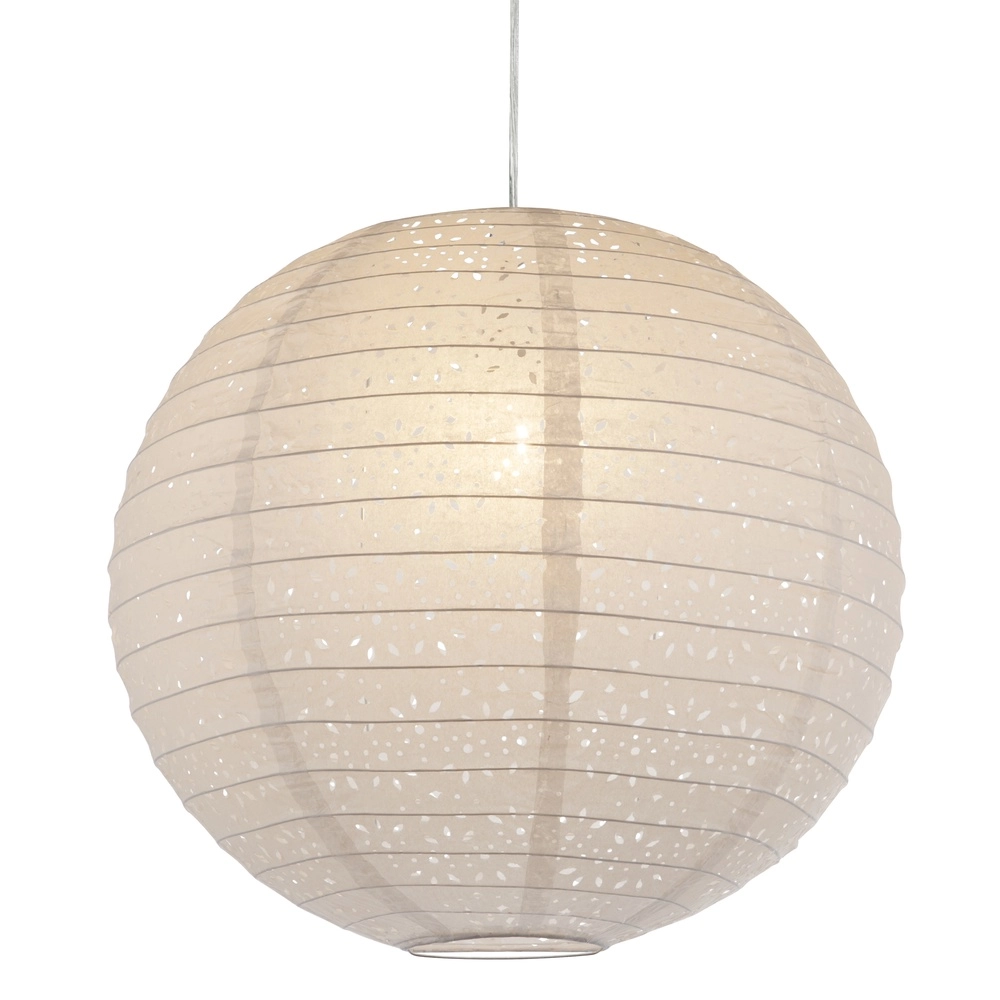 Lampe pendante blanche Varys Ø 40cm Globo 9007371356157
