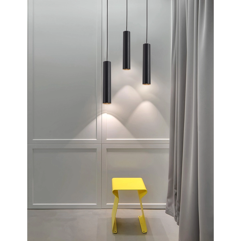 Suspension élégante Gia noir Suspension élégante Gia noir