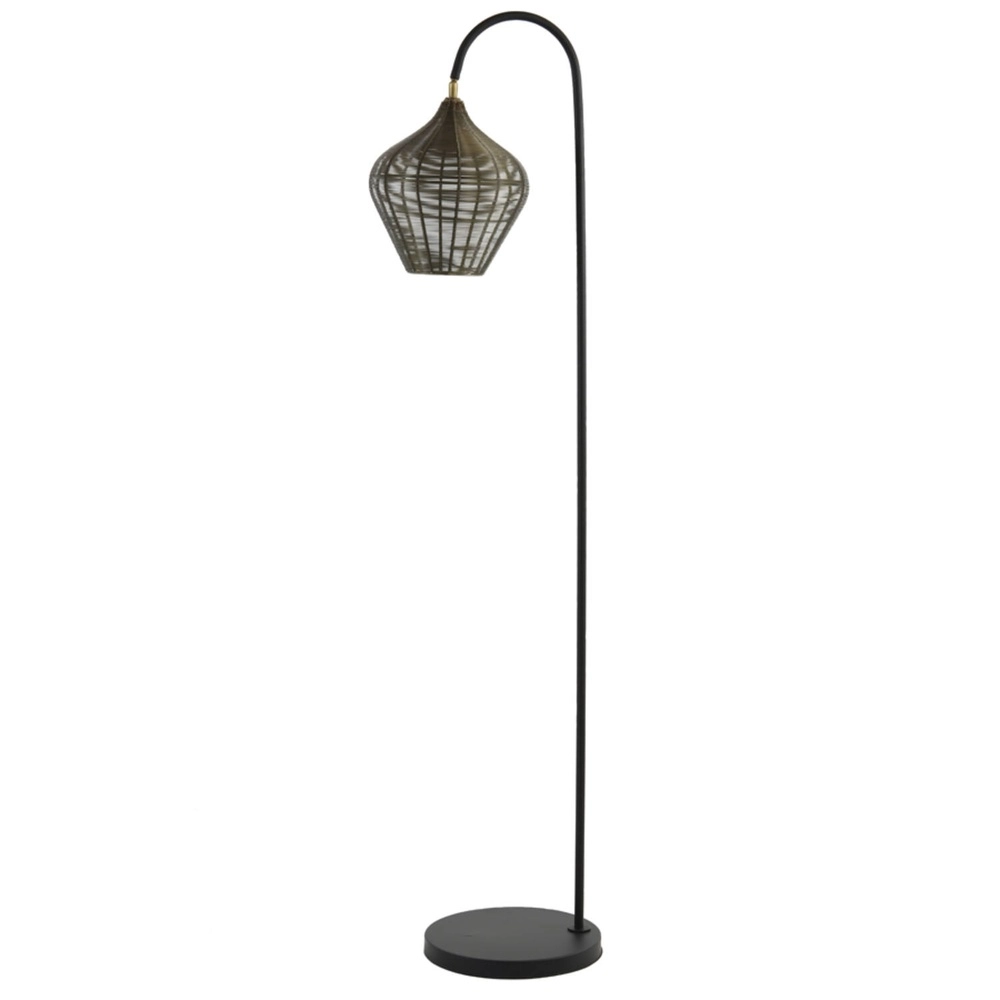 Lampe de pied Alvaro bronze