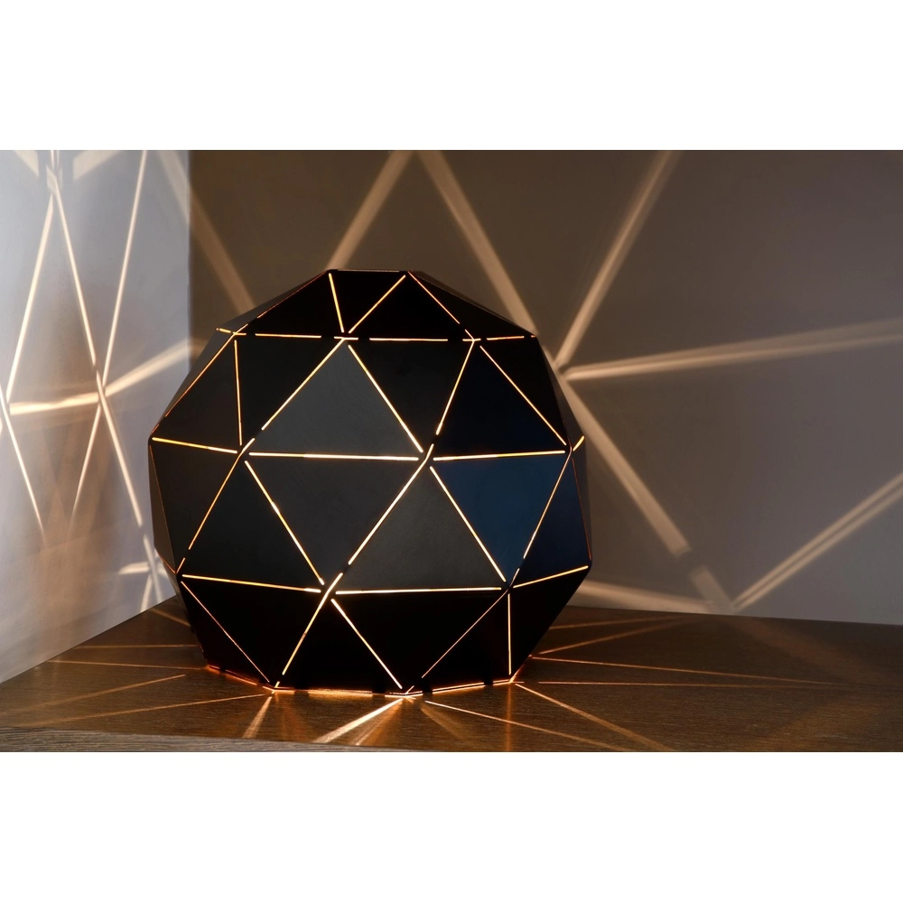 Lampe de table moderne Otona Noir Lucide 5411212210807
