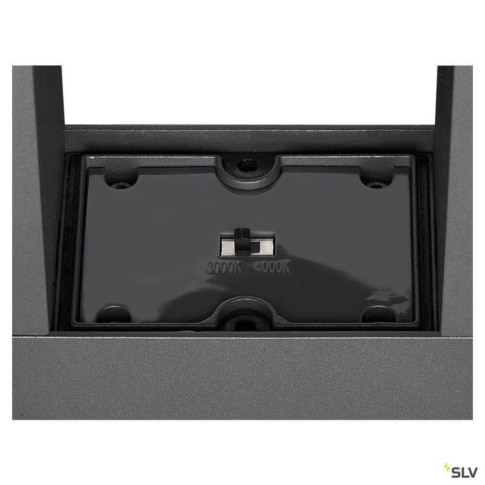 Éclairage de chemin à LED Eskina 175cm 2 lumières anthracite SLV 4024163255301