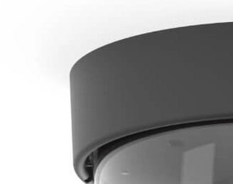 Plafonnier noir Nook pour l'extérieur Lyora 5903139797894