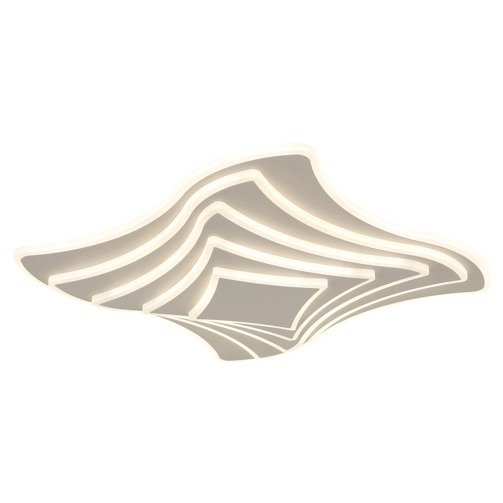 Lampe de plafond à design Octavio brun sable