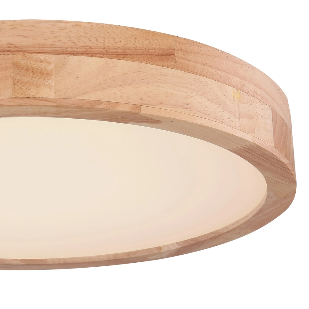 Éclairage de plafond en bois Rainer Scandinave Ø 40 cm Globo 9007371395279