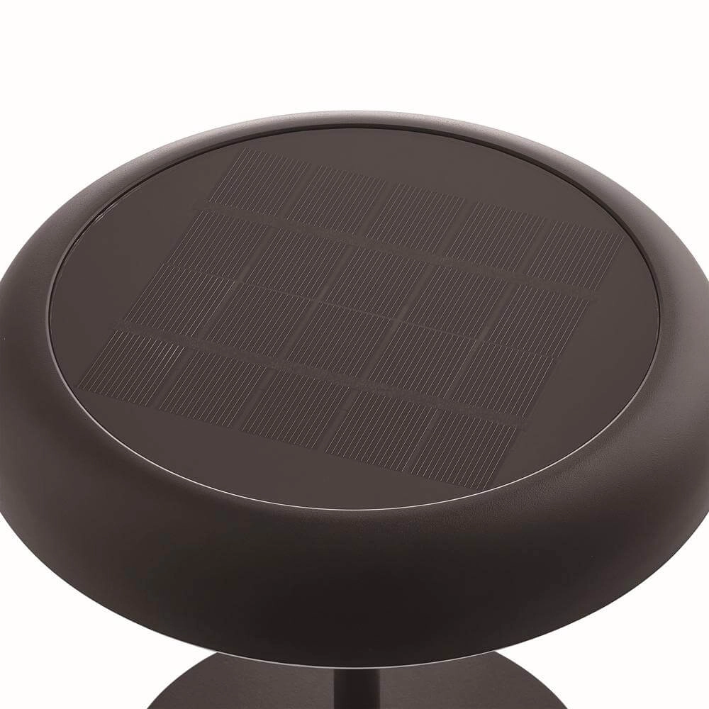 Lampe de table solaire Elmer Noir rechargeable Nordlux 5704924023507