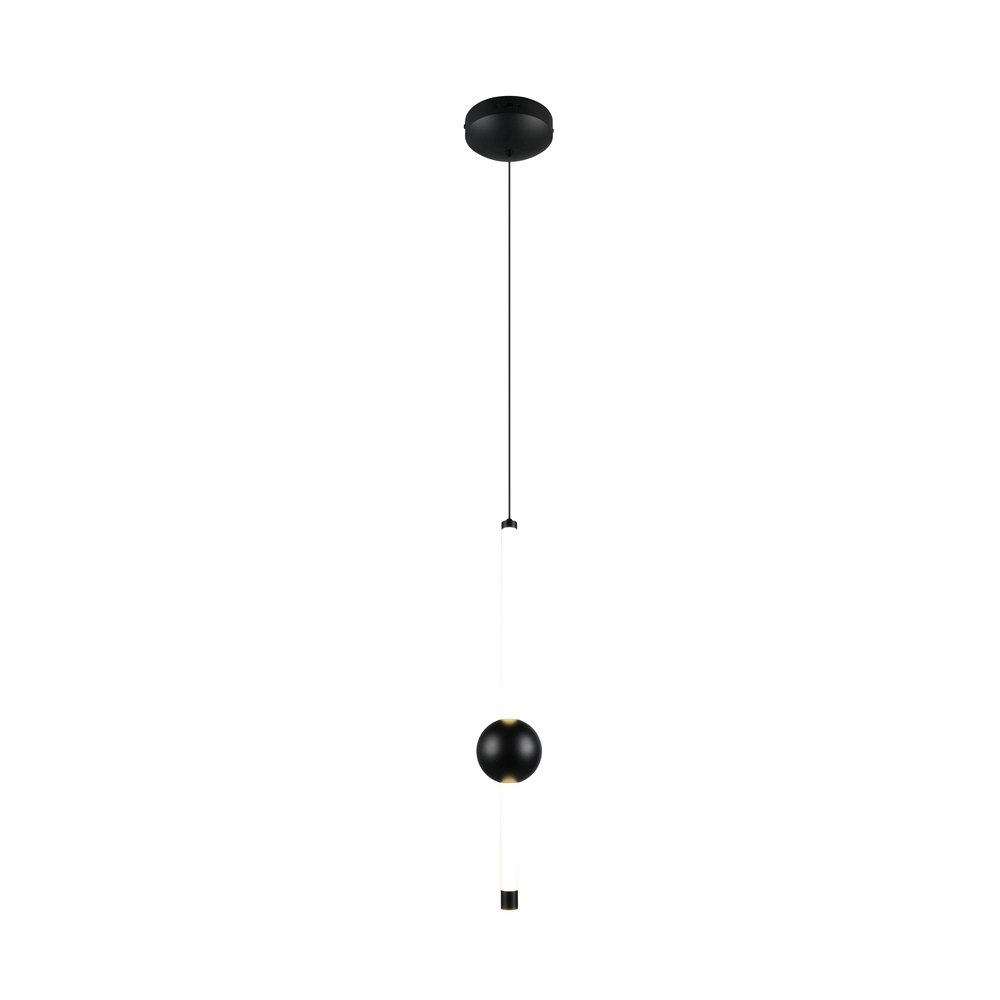 Suspension moderne Melita noir Trio 4017807661927
