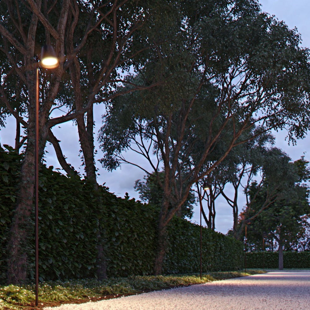 Lampe de jardin LED Parker Bronze Royal Botania