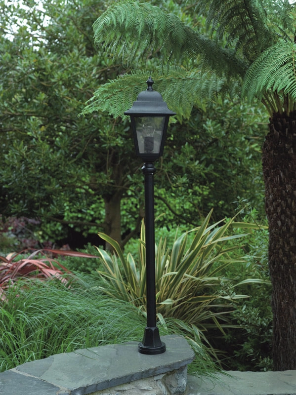 Lampe de terrasse classique Quadrana 97 cm noir Franssen 8033239342438