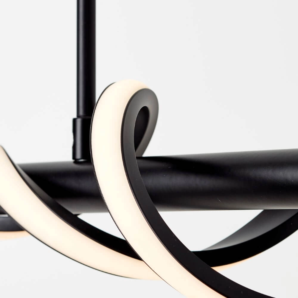 Lampe à suspension design noire Amalie S Brilliant 4004353411731