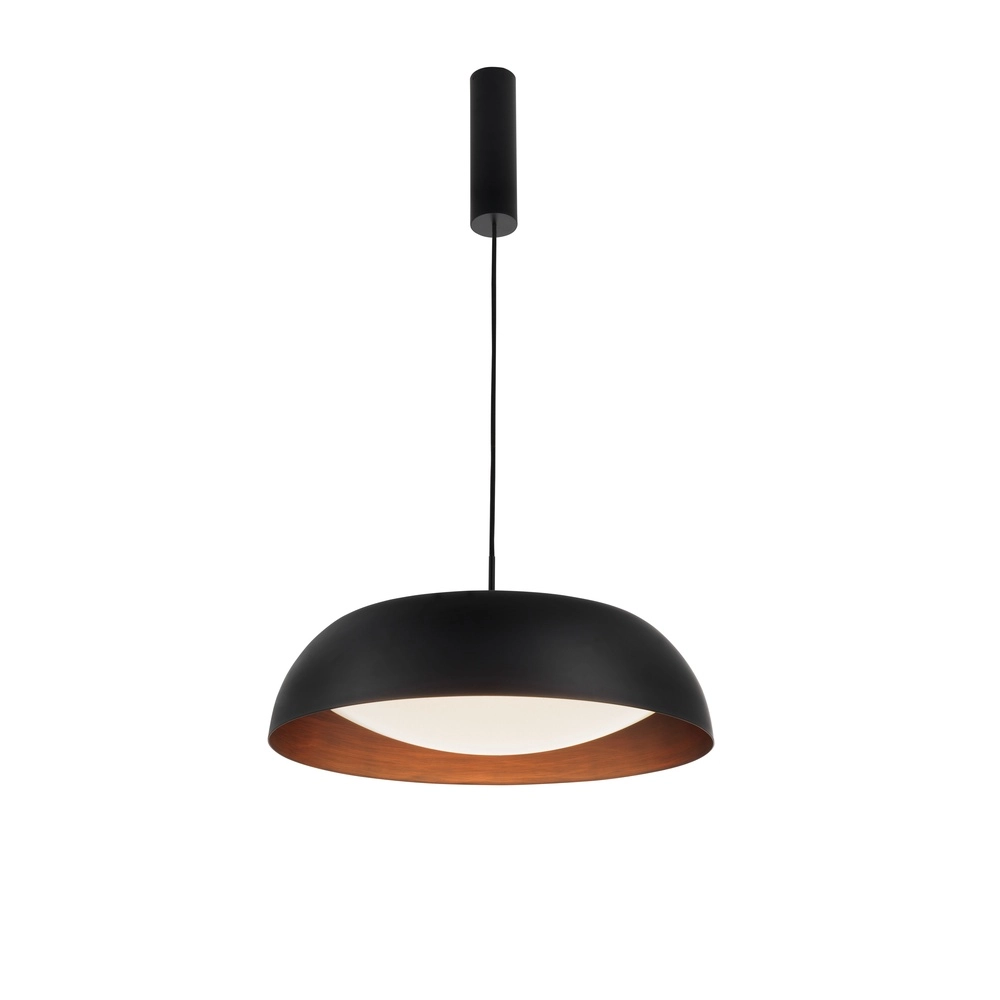 Suspension design Landon noir avec cuivre Lyora 5212017413611