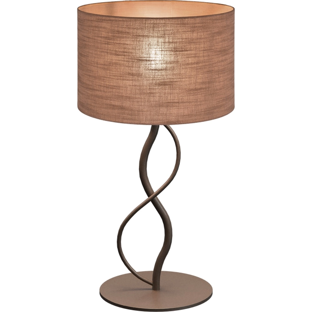 Lampe de table Terry Dolo cacao Ø 30cm