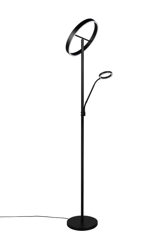 Lampe de lecture design Willis Noir - 180 cm Trio 4017807618112