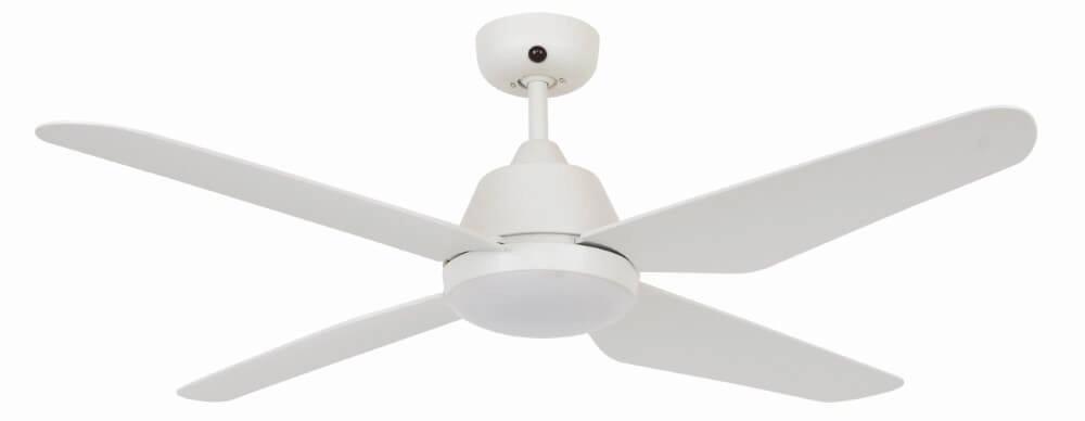 Ventilateur de plafond avec lampe Aria Led Ø 122cm blanc IP55