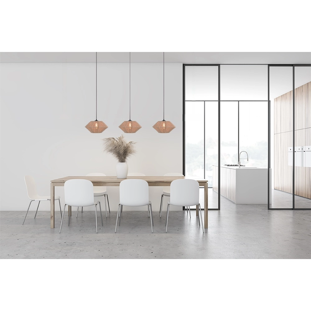 Lampe pendante de table à manger Bicono 3x Ø35cm Masterlight 8718121352756