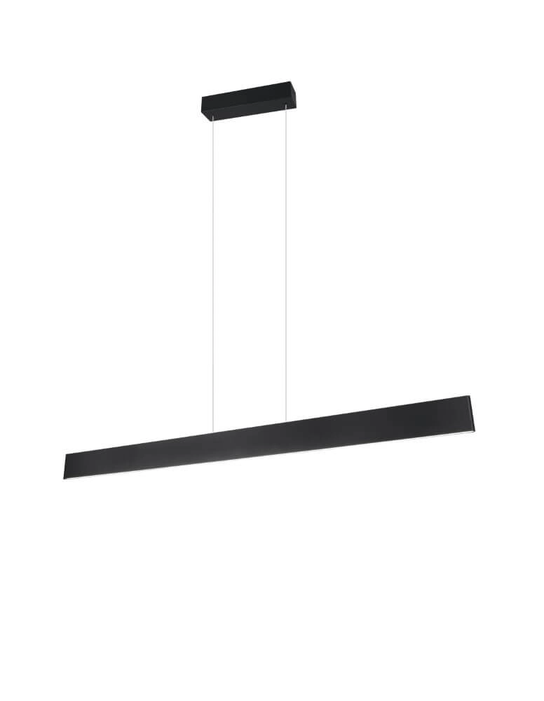 Lampe suspendue de bureau LED Galway 150 cm - noir Trio 4017807616668