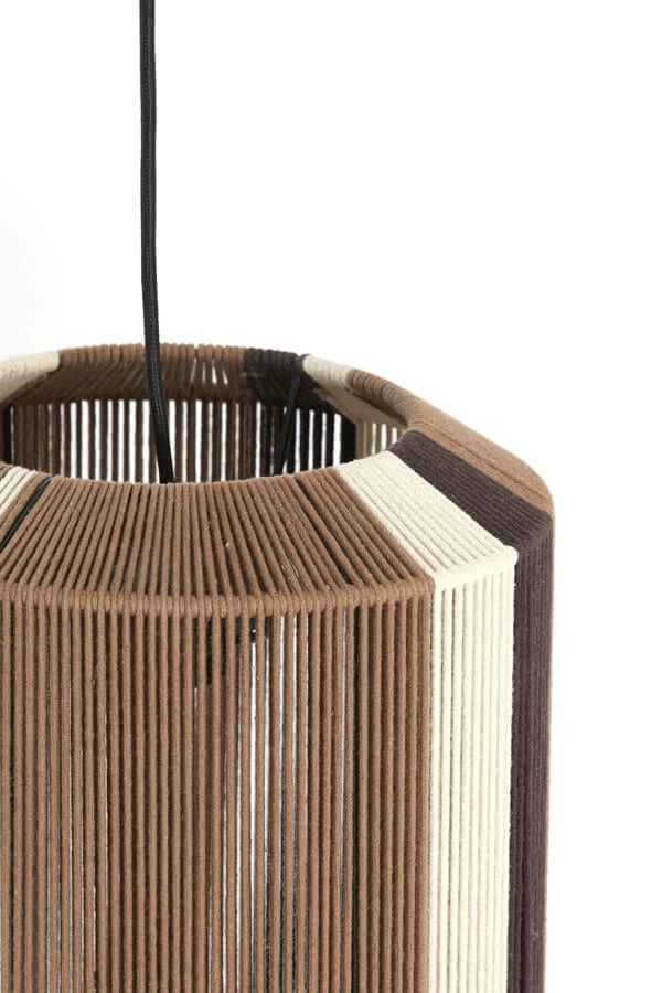 Suspension Kozana marron Ø 30cm Light & Living 8717807758776