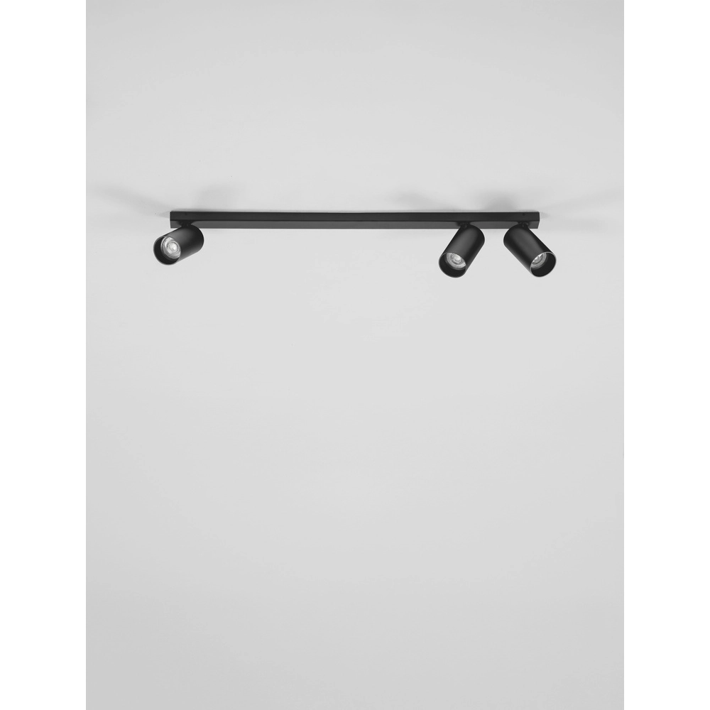 Plafonnier 3 lumières Oso noir Lyora 5212017465061
