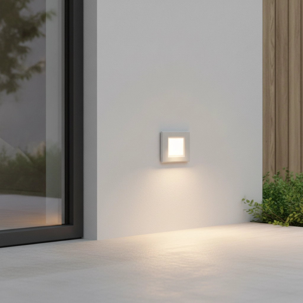 Lumière encastrée Rudy blanc
